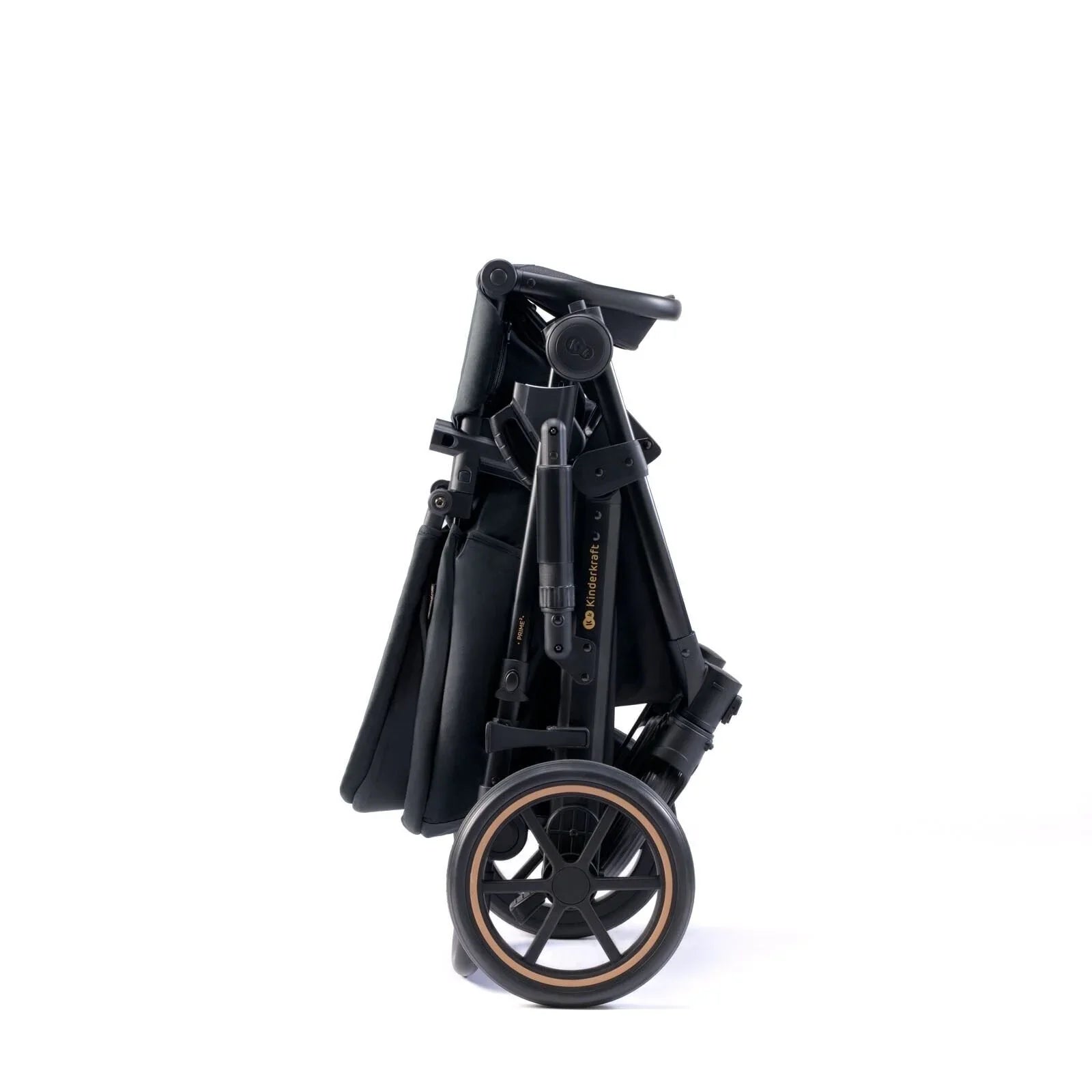 Kinderkraft 3-in-1 Mink Pro Prime 2 Travel System with Car Seat - Venezian Black