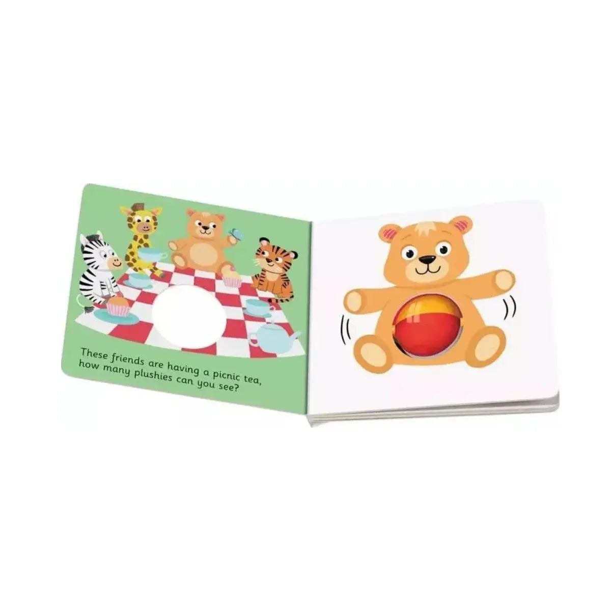 Play+ Ready Steady Shake Rattle Book - First Toy