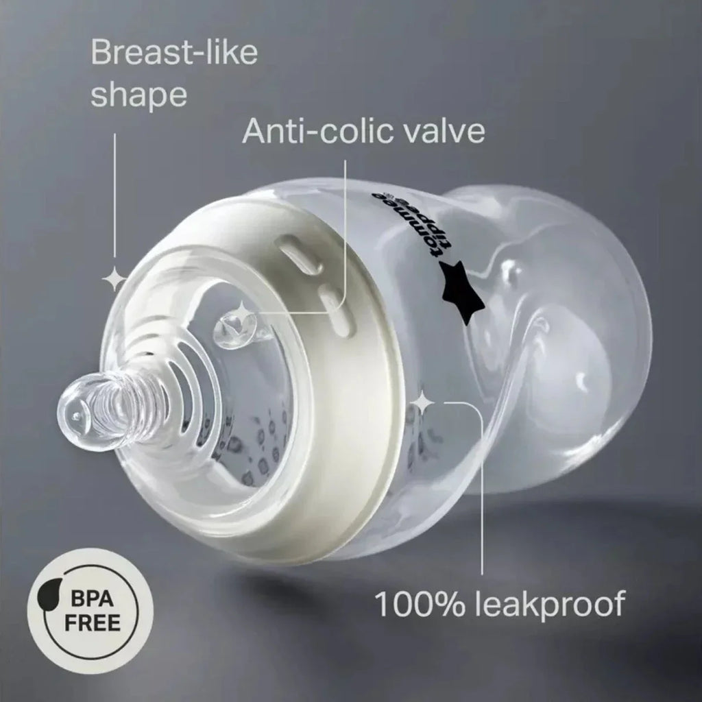 Tommee Tippee Natural Start Baby Bottle Pack of 3