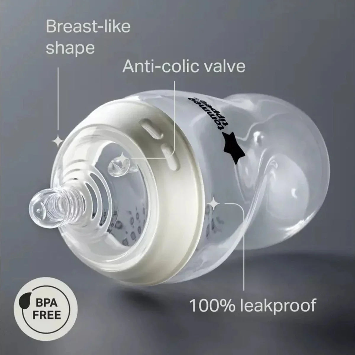 Tommee Tippee Natural Start Baby Bottle Pack of 3