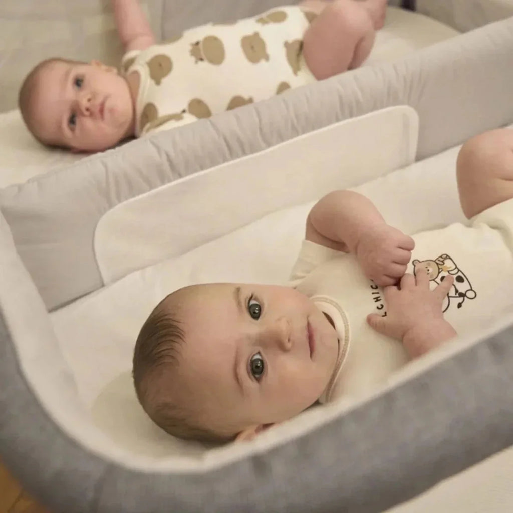Chicco Next2Me Twins Crib - Magnet Grey