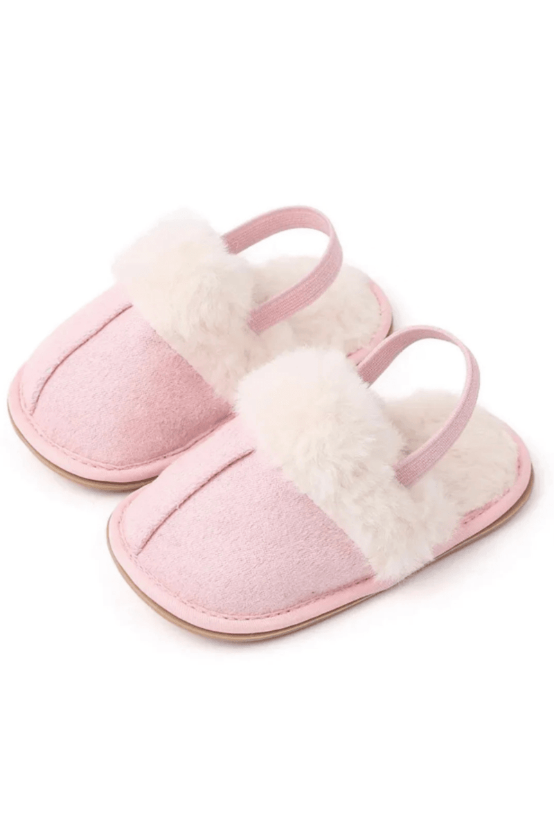 The Cozy Pink Boucle Baby Bear & Strawberry Personalised Gift Box