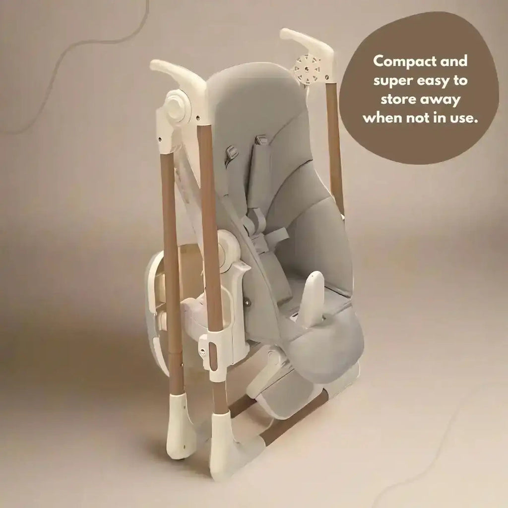 Flare Foldable High Chair - Beige