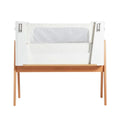 Gaia Baby Hera Bedside Crib² - White/Natural