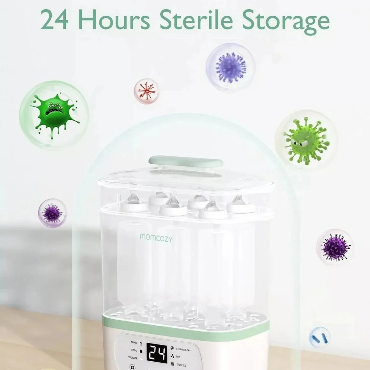 Momcozy 8-1 Bottle Steriliser & Dryer