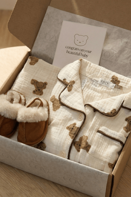 The Cozy Bedtime Bear Personalised Gift Box