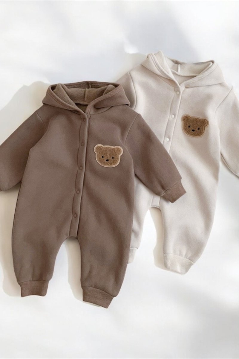 The Cozy Ultimate Bear Tracksuit + Playsuit + Socks Personalised Gift Box