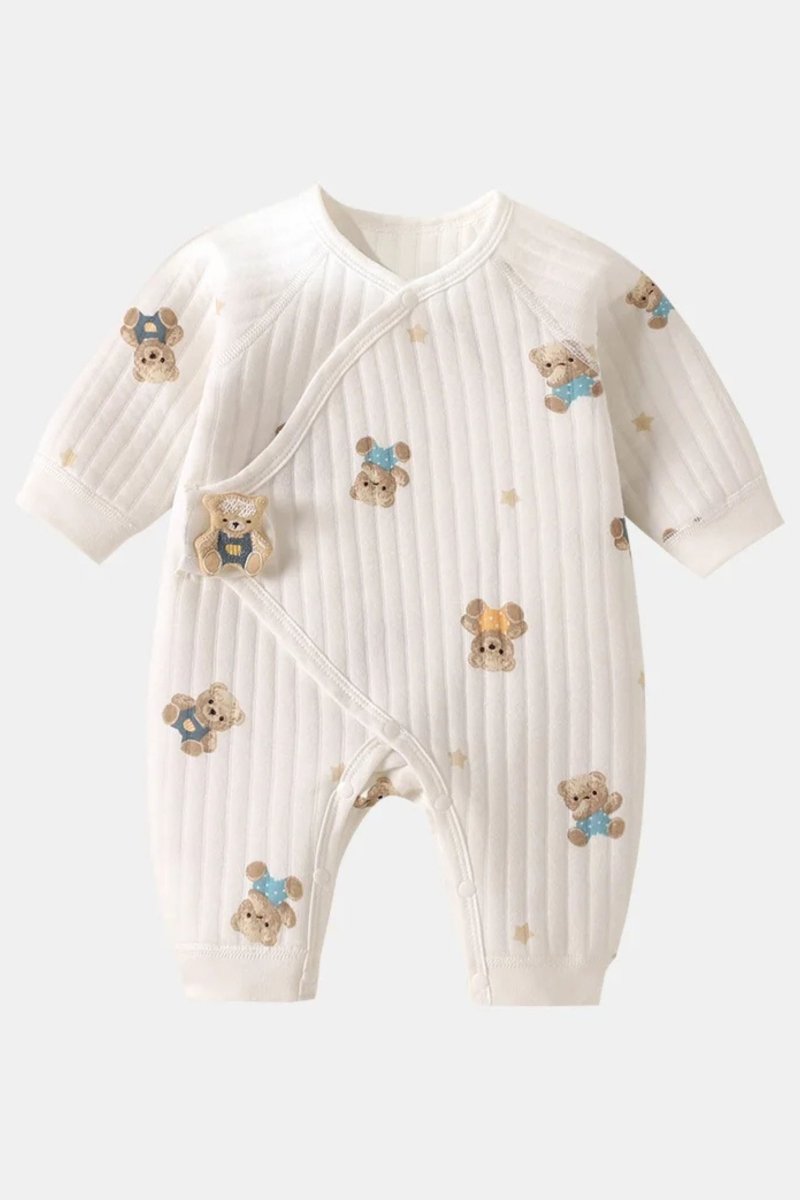 The Cozy Blue Boucle Baby Bear & Charming Bear Personalised Gift Box