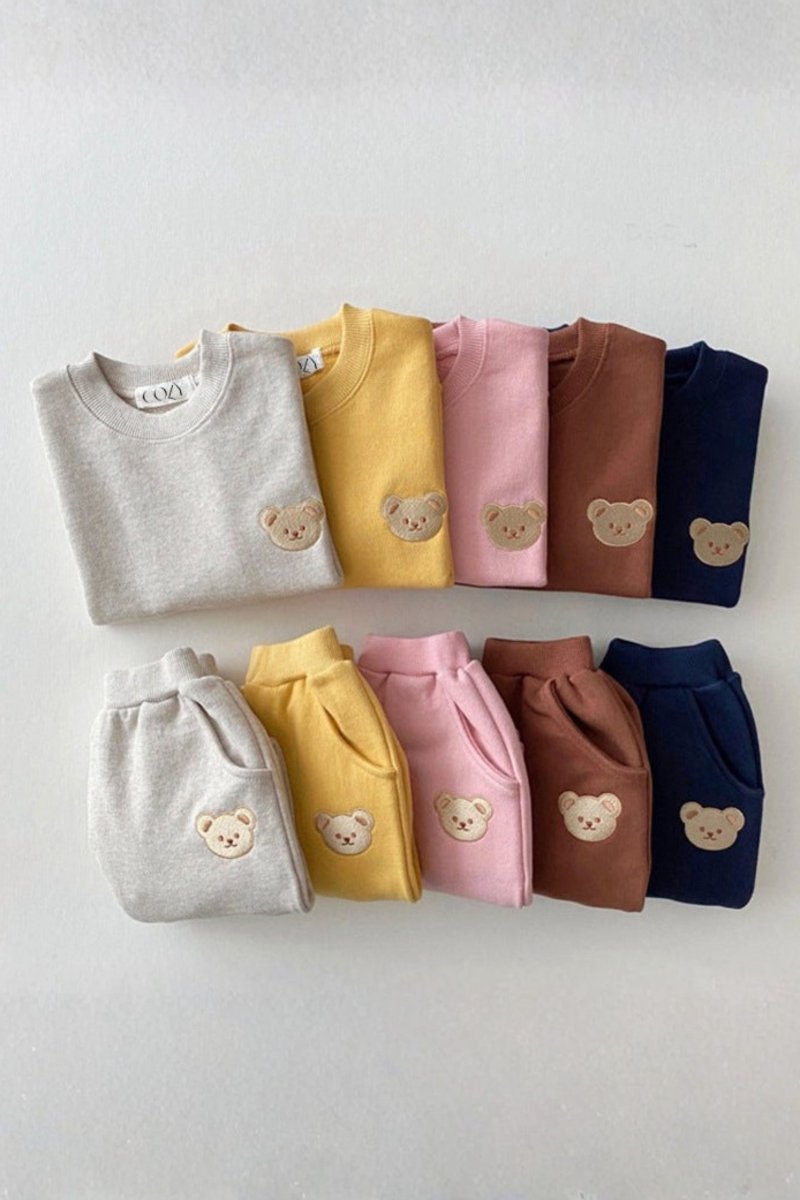 The Cozy Ultimate Bear Tracksuit + Playsuit + Socks Personalised Gift Box