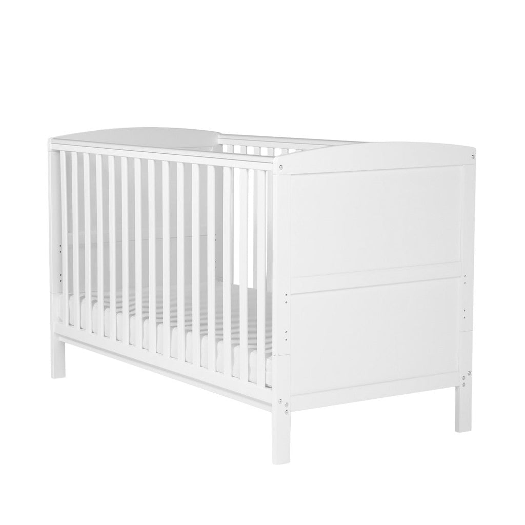 Bebe & Beyond Dreamer 140 x 70cm Cot Bed - White