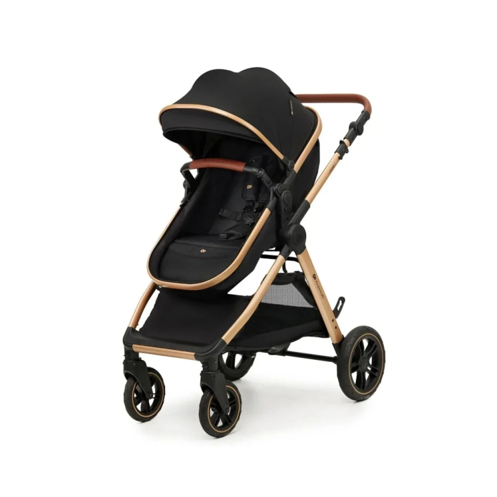 Kinderkraft Esme Pro 3-in-1 Travel System with Mink Pro Car Seat - Pure Black