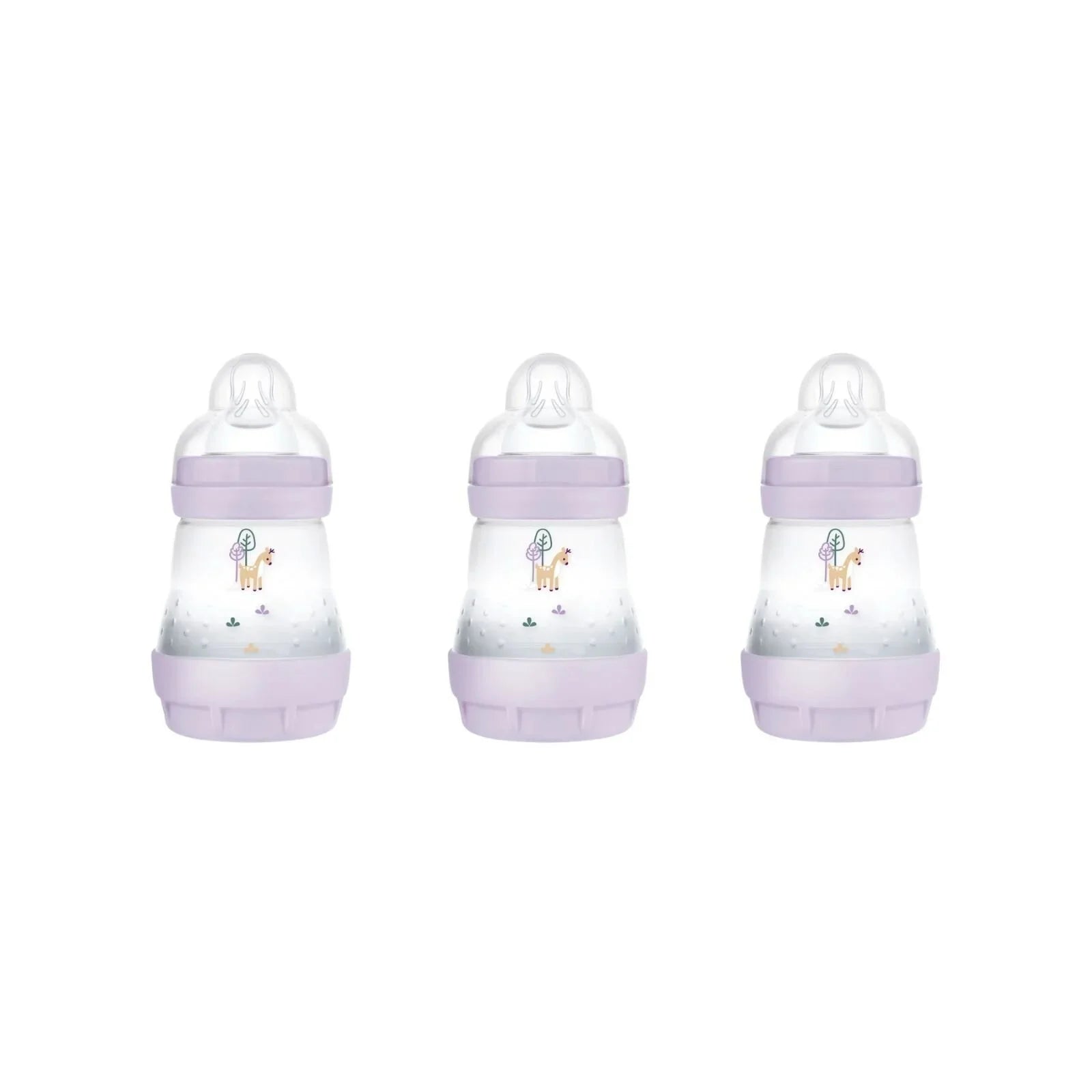 MAM Easy Start Anti-Colic Bottle 160ml Pack of 3 - Lilac