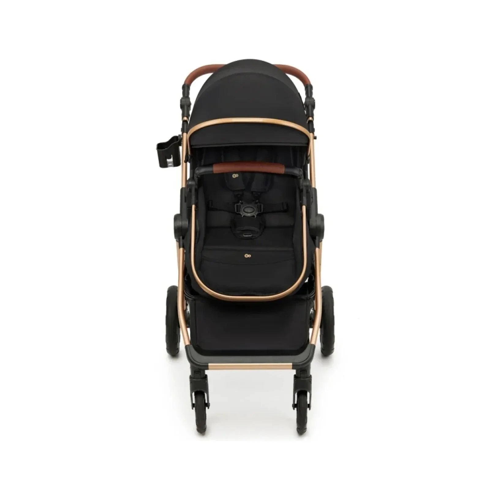 Kinderkraft Esme Pro 3-in-1 Travel System with Mink Pro Car Seat - Pure Black