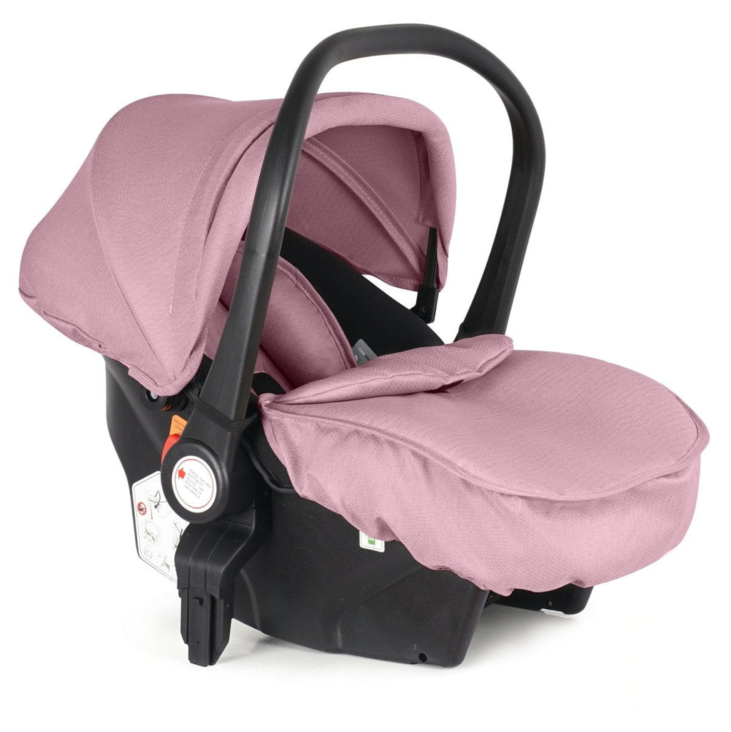 For Your Little One Cruise 3 In 1 Travel System With Car Seat - Blush Rose (Free Cupholder And Seat Liner Included!)