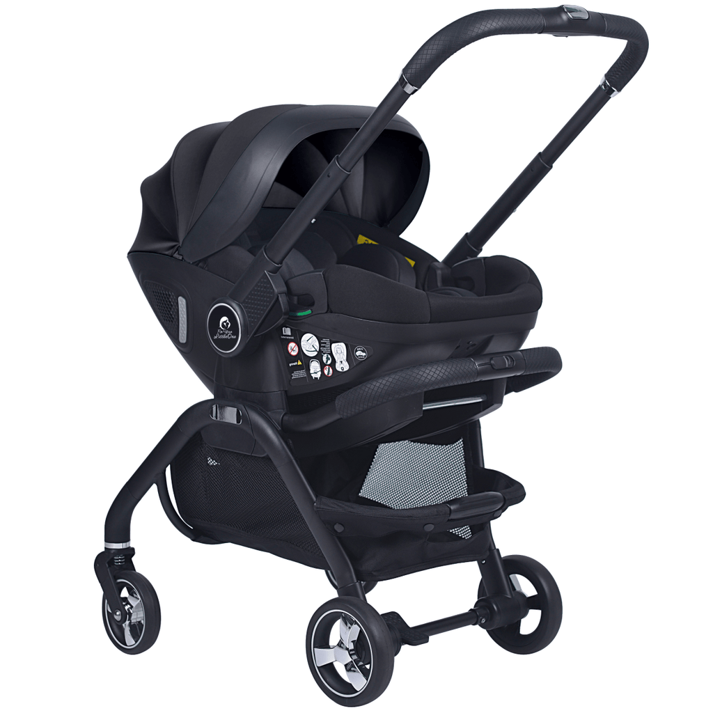 For Your Little One Qubi Infant Car Seat Stroller - Eclipse Black