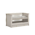 Little Acorns Celeste Cot Bed with Under Drawer - Cashmere & Grey Ash