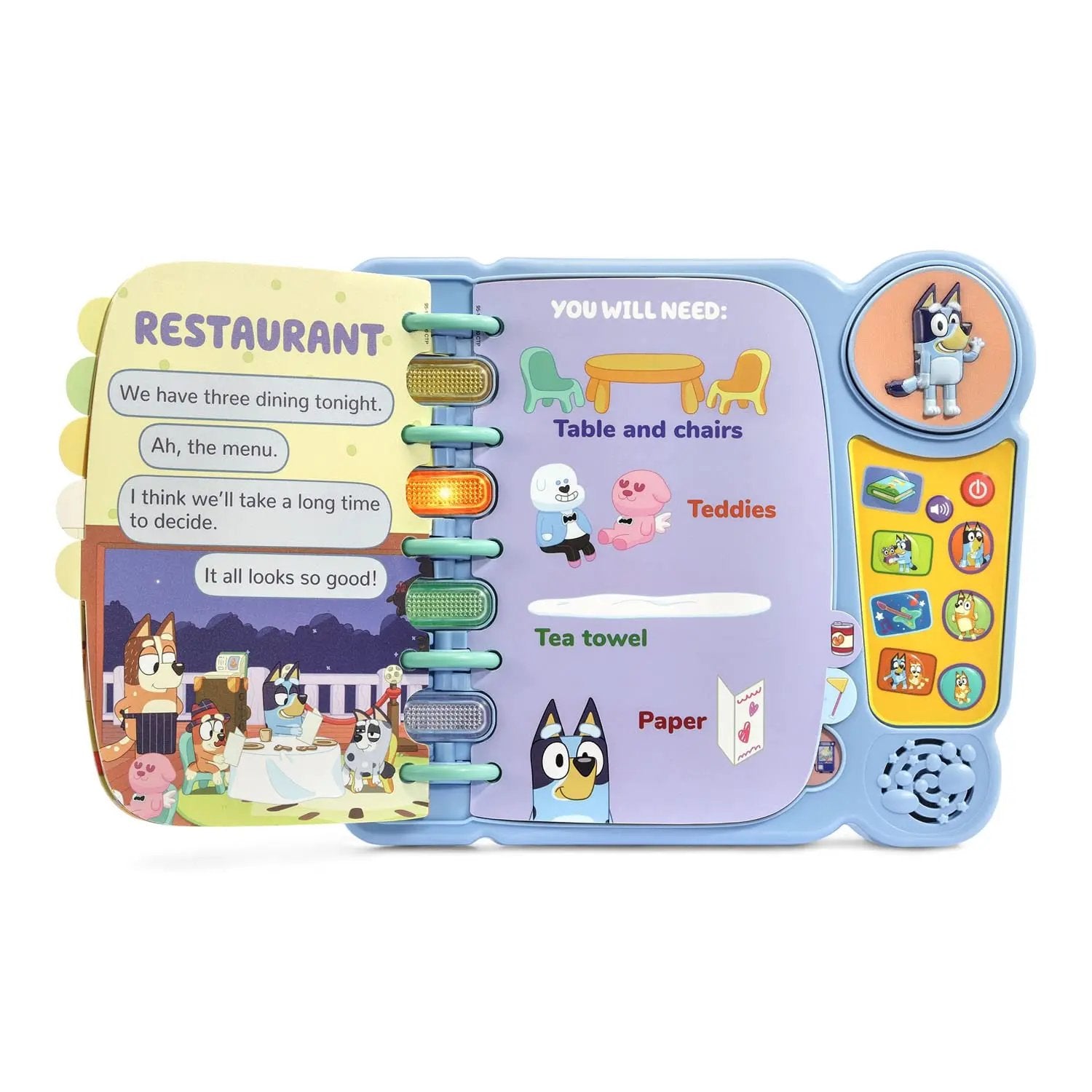 VTech Bluey’s Book of Games — Interactive Storybook Play for Ages 3-6